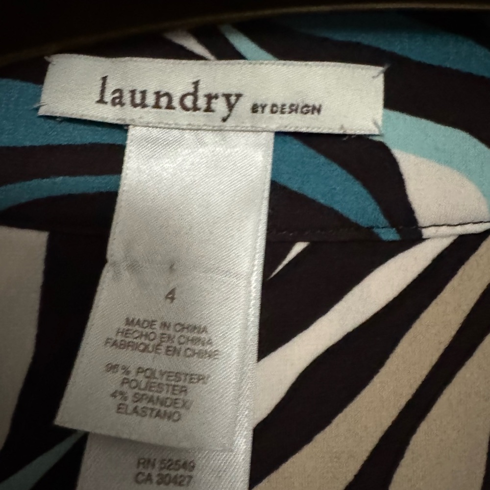 Laundry by Design Wrap Dress - Picture 2 of 3